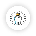 Icon King Tooth Circle